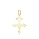 18K COLGANTE ORO AMARILLO CRUZ DEL SUR SILUETA EN BRILLO. 22 X 15 MM 0