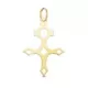18K COLGANTE ORO AMARILLO CRUZ DEL SUR SILUETA EN BRILLO. 27 X 19 MM 0