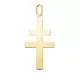 18K COLGANTE ORO AMARILLO CRUZ CARAVACA EN BRILLO. 28 X 14 MM 0