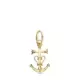 18K COLGANTE CRUZ DE LA CAMARGA ORO AMARILLO. 20 X 12 MM 0
