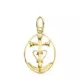 18K COLGANTE ORO AMARILLO CRUZ DE LA CAMARGA CON CERCO. 25 X 17 MM 1