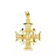 18K CRUZ DE JERUSALEM ORO AMARILLO 21X17 MM 1