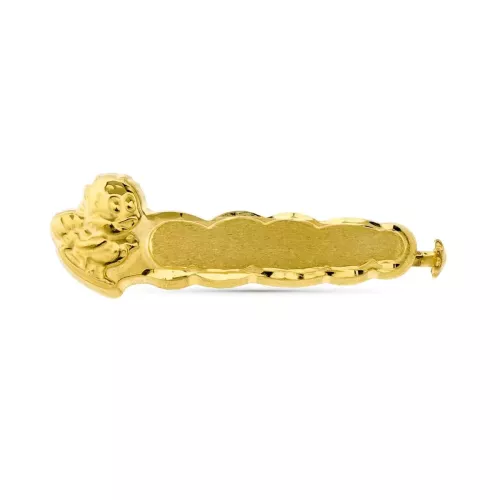 9K ALFILER ORO AMARILLO POLLITO 28X9 MM 0