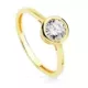 9K SOLITARIO ORO AMARILLO CON CIRCONITA 5