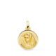 18K MEDALLA ORO AMARILLO VIRGEN MACARENA BISEL 16 MM 1
