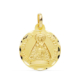 18K MEDALLA ORO AMARILLO VIRGEN DE LA CABEZA DE ZUJAR 18 MM 2