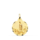 18K MEDALLA ORO AMARILLO VIRGEN DE FATIMA 18 MM 2