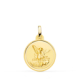 18K MEDALLA ORO AMARILLO SAN MIGUEL BISEL 18 MM 2