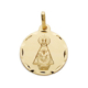 18K MEDALLA ORO AMARILLO VIRGEN DE TISCAR 18 MM 2