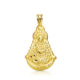 18K MEDALLA ORO AMARILLO VIRGEN DEL ROCIO SILUETA 25X20 MM 2