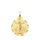 18K MEDALLA ORO AMARILLO CRISTO DE LA LAGUNA 20 MM 2