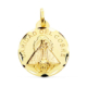 18K MEDALLA ORO AMARILLO VIRGEN CARIDAD DEL COBRE 24 MM 4