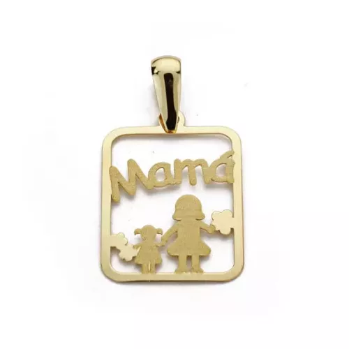 18K COLGANTE ORO AMARILLO " MAMA " 0