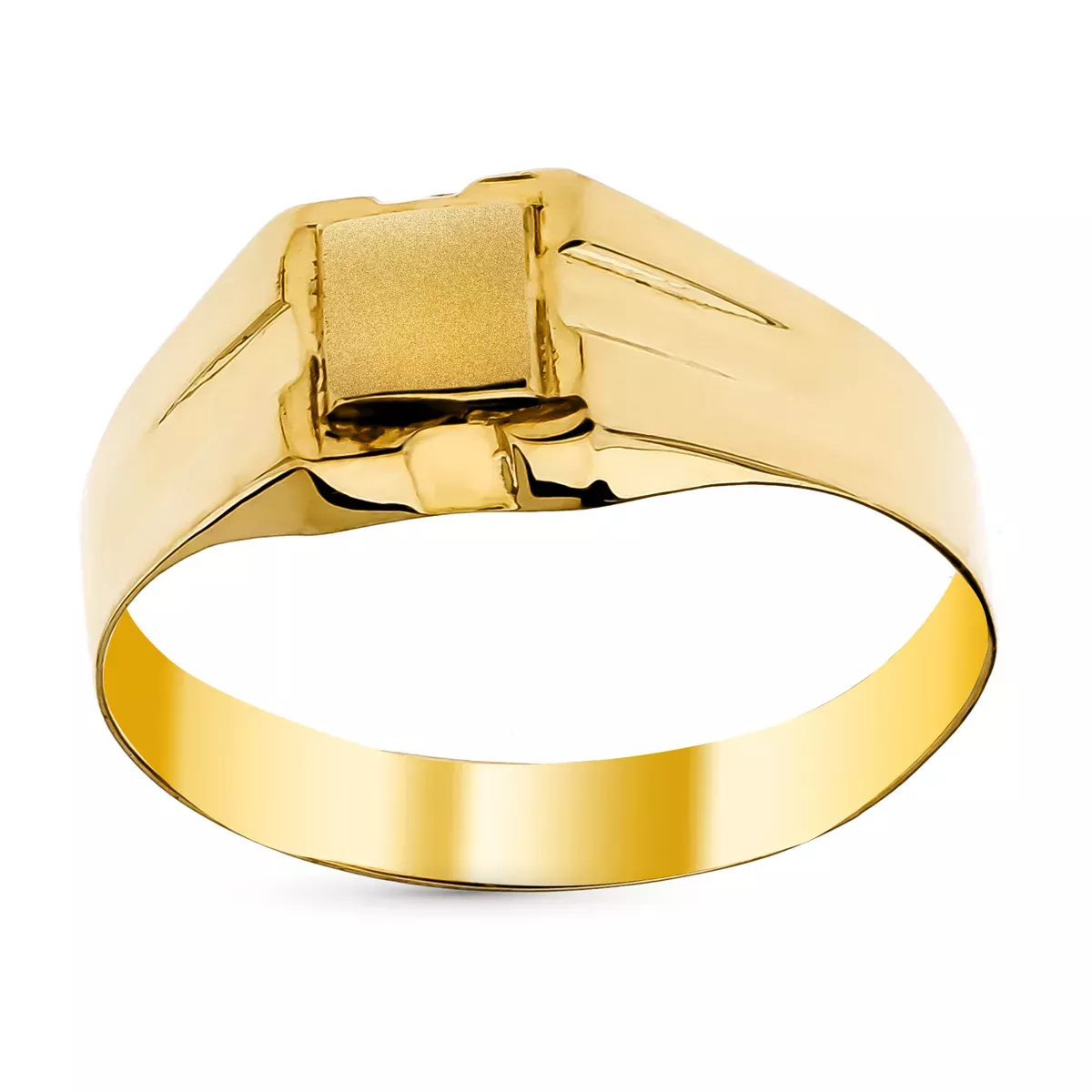 9K SELLO BEBE ORO AMARILLO HUECO TALLADO. ZONA GRADADO: 3