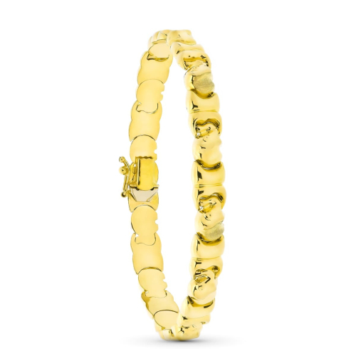 18K PULSERA ORO AMARILLO 16