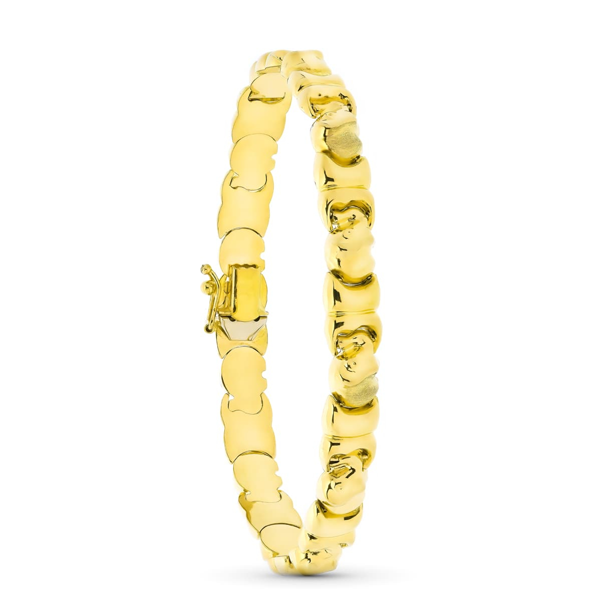 18K PULSERA ORO AMARILLO 16