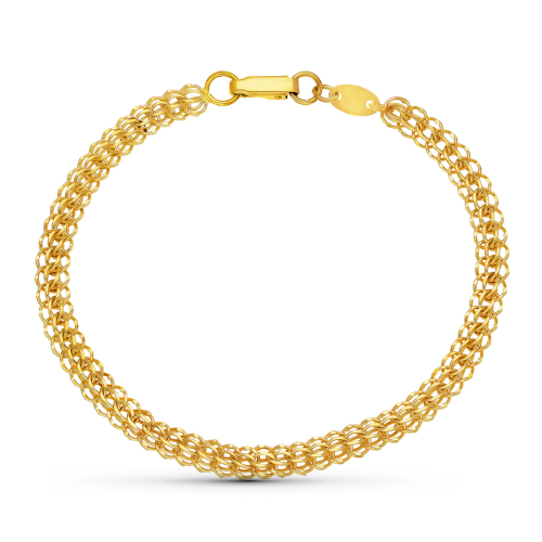 18K PULSERA ORO AMARILLO CARAQUEÑA 7