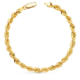 18K PULSERA ORO AMARILLO CORDON SALOMONICO. ANCHO 5