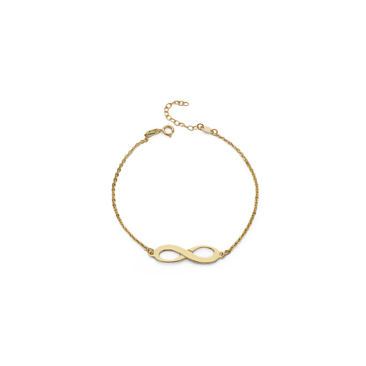 18K PULSERA ORO AMARILLO INFINITY 19.5 CM 1