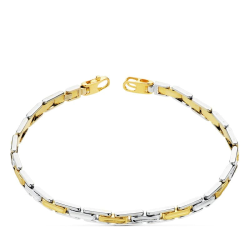 18K PULSERA BICOLOR 21.5 CM 10