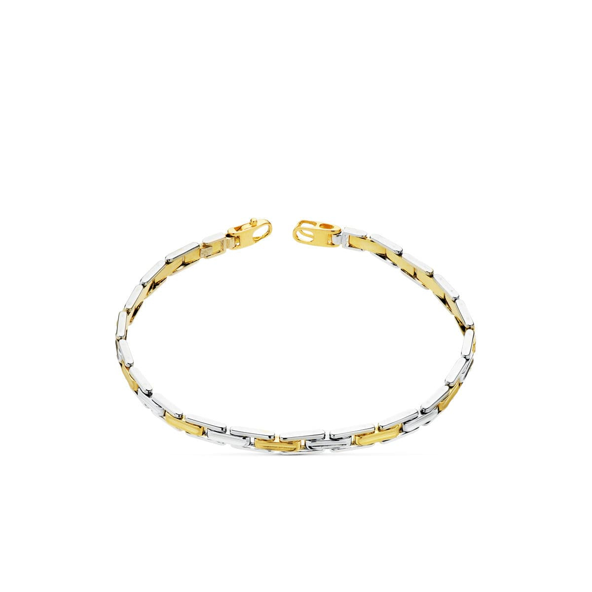 18K PULSERA BICOLOR 21.5 CM 10