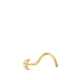 18K PIERCING ORO AMARILLO NARIZ LUNA 3 MM 0