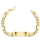 18K PULSERA ESCLAVA ORO AMARILLO CARTIER HUECA ANCHO: 7