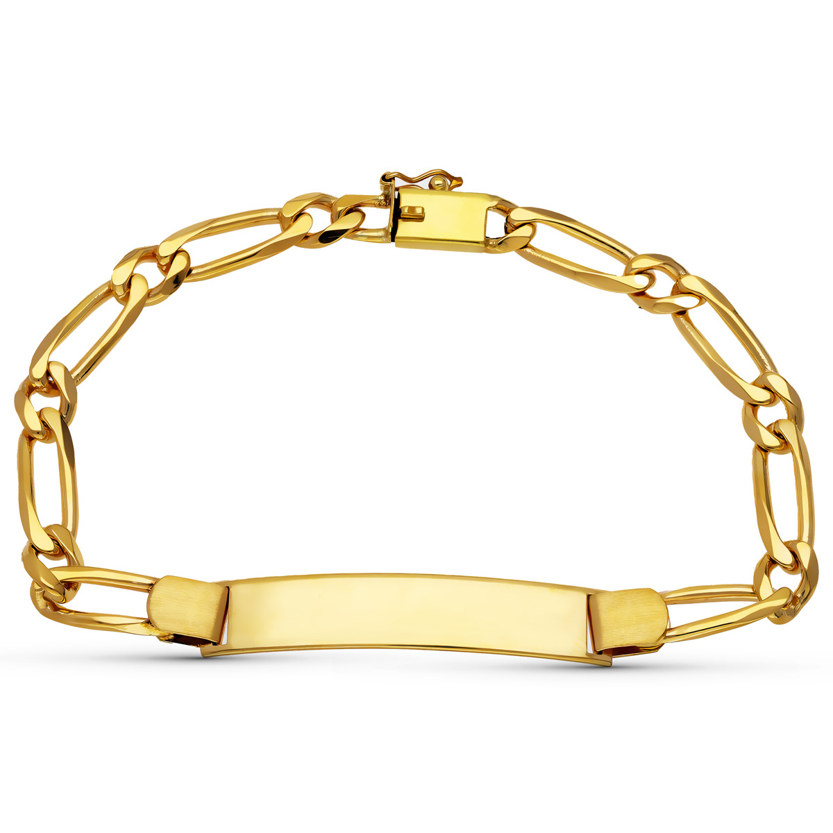 18K ESCLAVA CABALLERO ORO AMARILLO 15