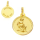 18K HOROSCOPO ORO AMARILLO ACUARIO 20 MM 2