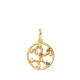 18K HOROSCOPO ORO AMARILLO SAGITARIO CONSTELACIONES CIRCONITA 12 MM 0