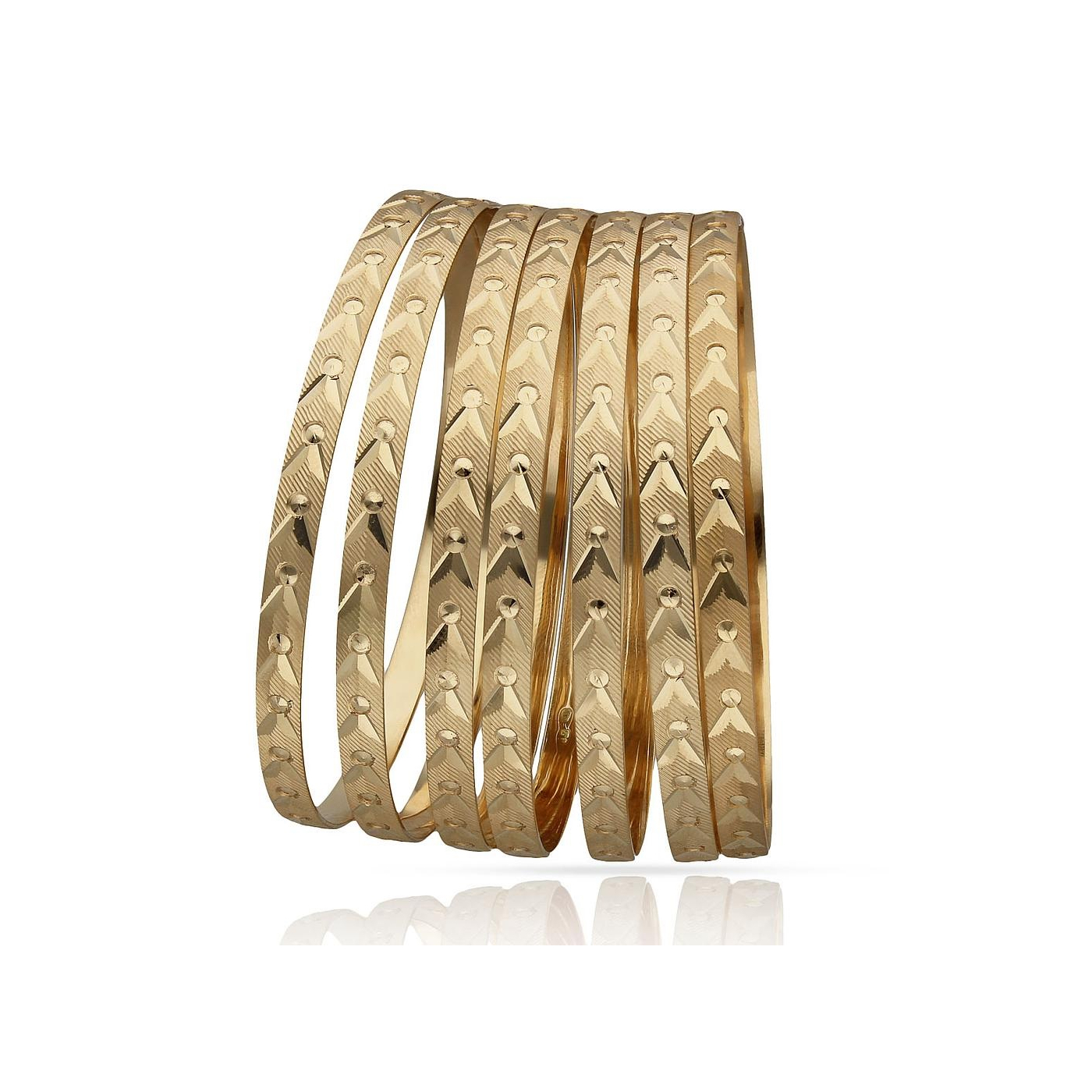 SEMANARIO ORO 18KL TALLADO - 5MM