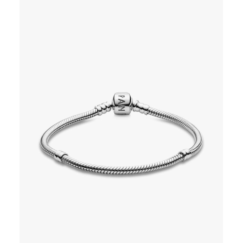 Pulsera Pandora Moments Cadena de Serpiente con Cierre de Barril