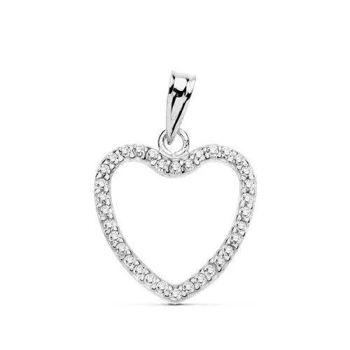 9K COLGANTE ORO AMARILLO CIRCONITA 17X16 MM 1