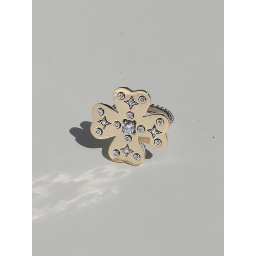 ANILLO TREBOL CECILIA