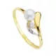 18K SORTIJA ORO BICOLOR CON PERLA 4