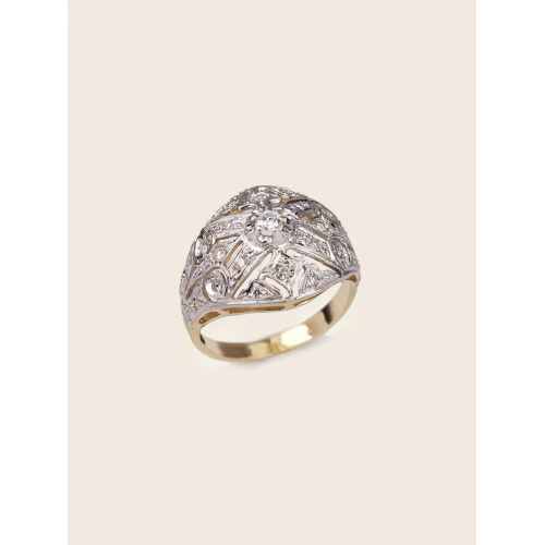 ANILLO ADELA GRANDE ORO 18K