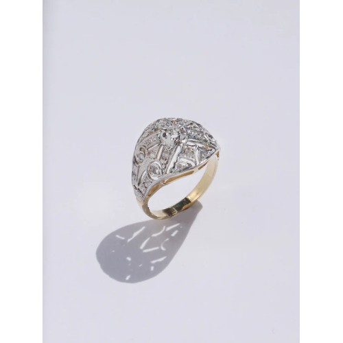 ANILLO ADELA GRANDE ORO 18K