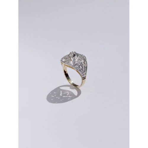 ANILLO ADELA GRANDE ORO 18K