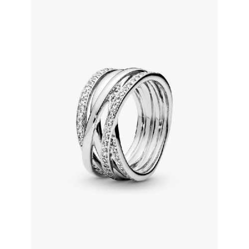 Anillo Líneas Brillantes y Pulidas 199400C01-56 - 199400C01-56