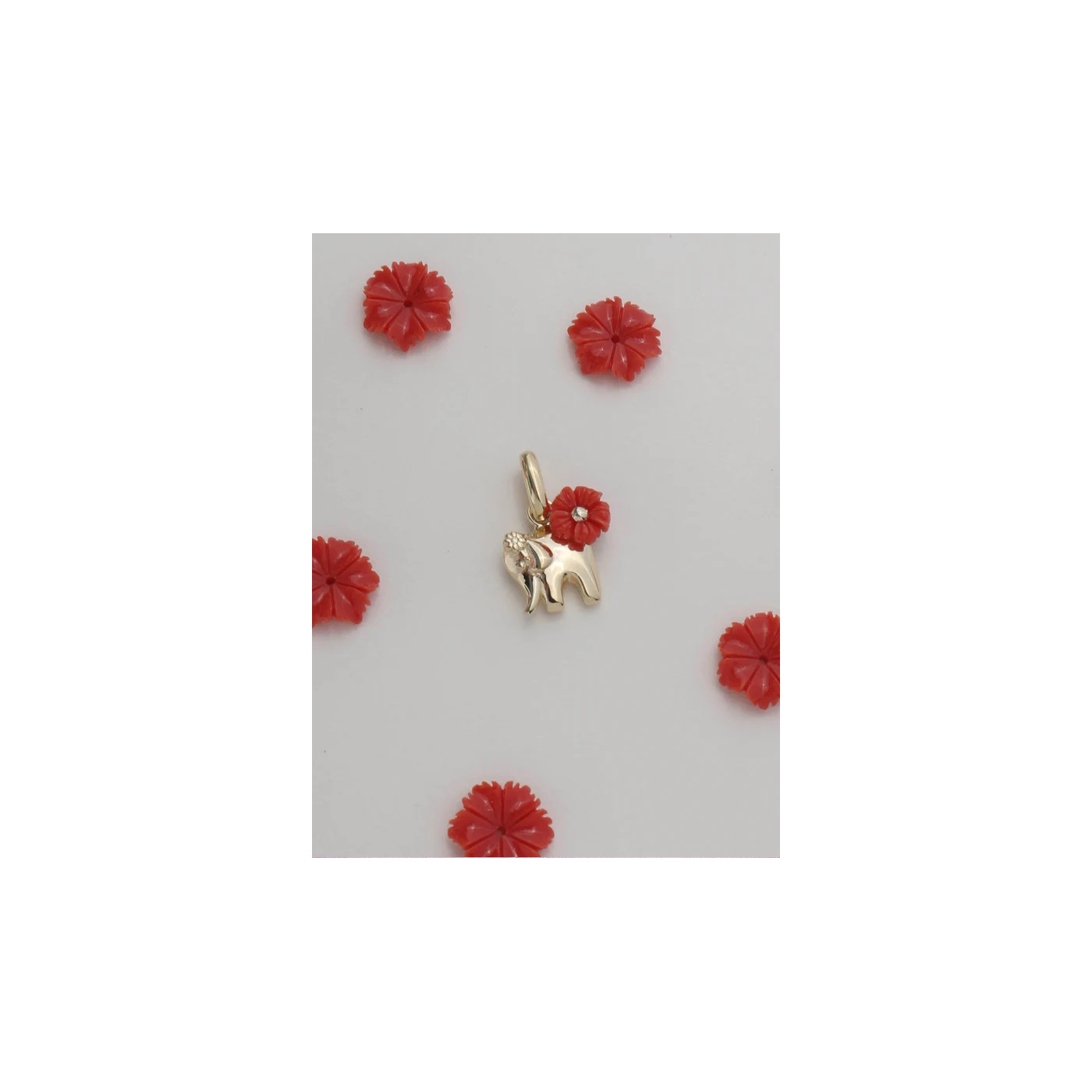 CHARM ELEFANTE CELEBES coral