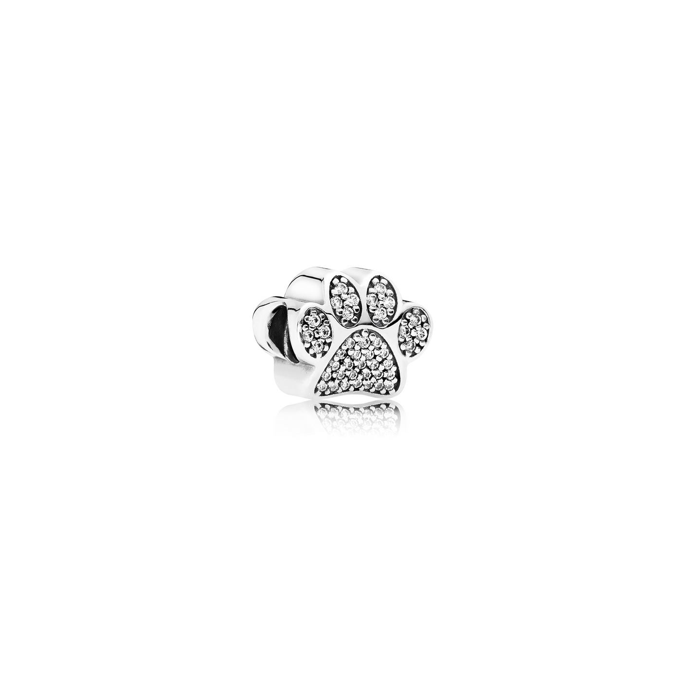 Charm Huella de Mascota de PANDORA 791714CZ