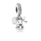 Charm colgante en plata de ley Tesoros de Bebé 792100CZ