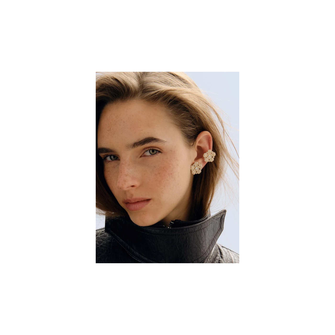 PENDIENTE Y EARCUFF MIMAS