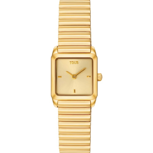 Reloj analógico con brazalete de acero dorado TOUS 1950 - 3000149900