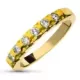 18K SORTIJA ORO AMARILLO DIAMANTES TALLA BRILLANTE 0.35 QTS. ANCHO: 3 MM 4