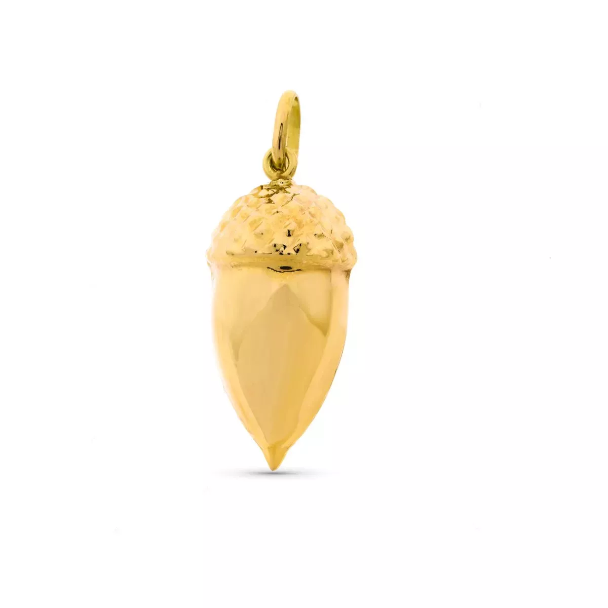 9K COLGANTE ORO AMARILLO BELLOTA 29X14 MM 1
