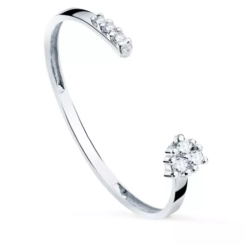 18K SORTIJA DIAMANTES 0