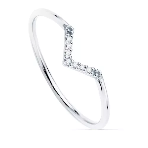 18K SORTIJA ORO BLANCO 7 DIAMANTES 0.035 QTS. G-VS2. CUERPO REDONDO 1 MM 0