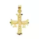 9K CRUZ DE COVADONGA ORO AMARILLO 27X24 MM 1