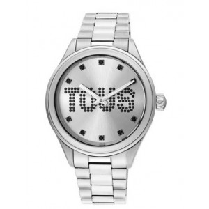 Reloj analógico con brazalete de acero y cristales T-Logo - 200351111